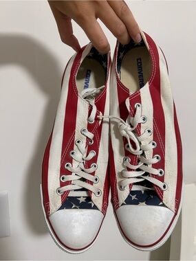 Converse Low Top American Flag